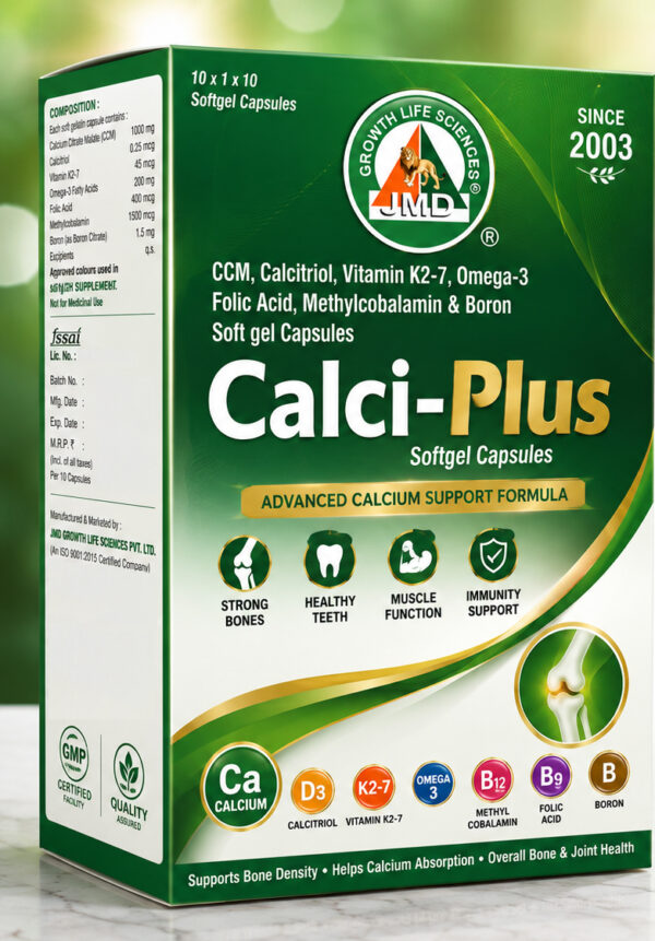 Calci Plus Softgel Capsule - F-Tone