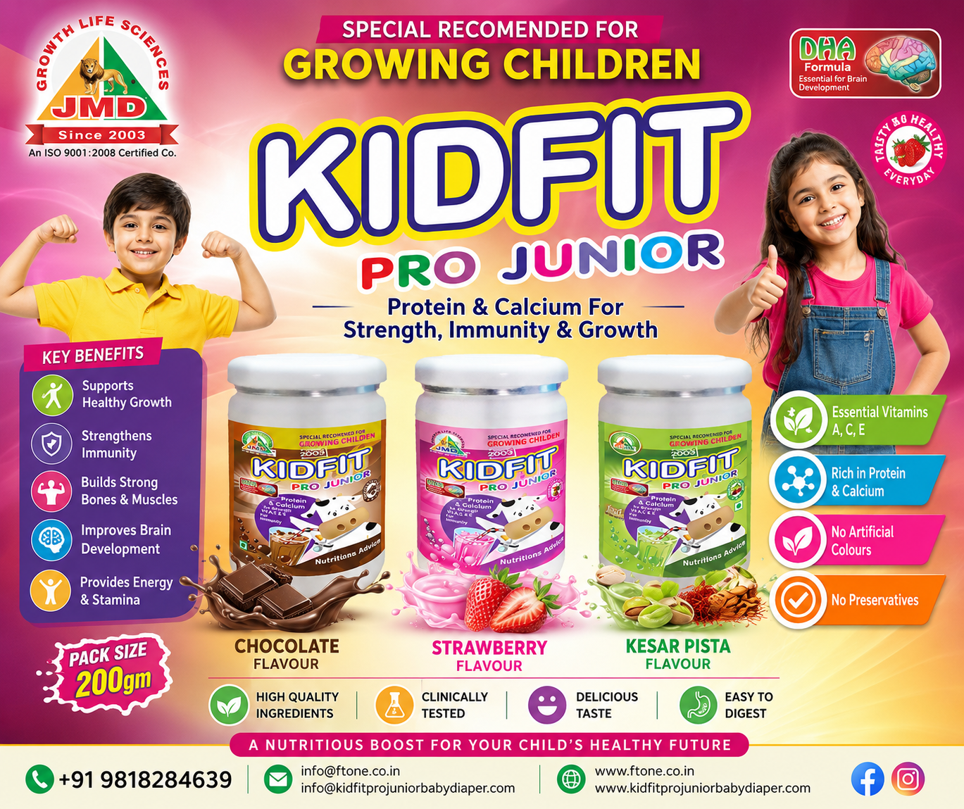 Kidfit Pro Junior Protein Powder - Image 5