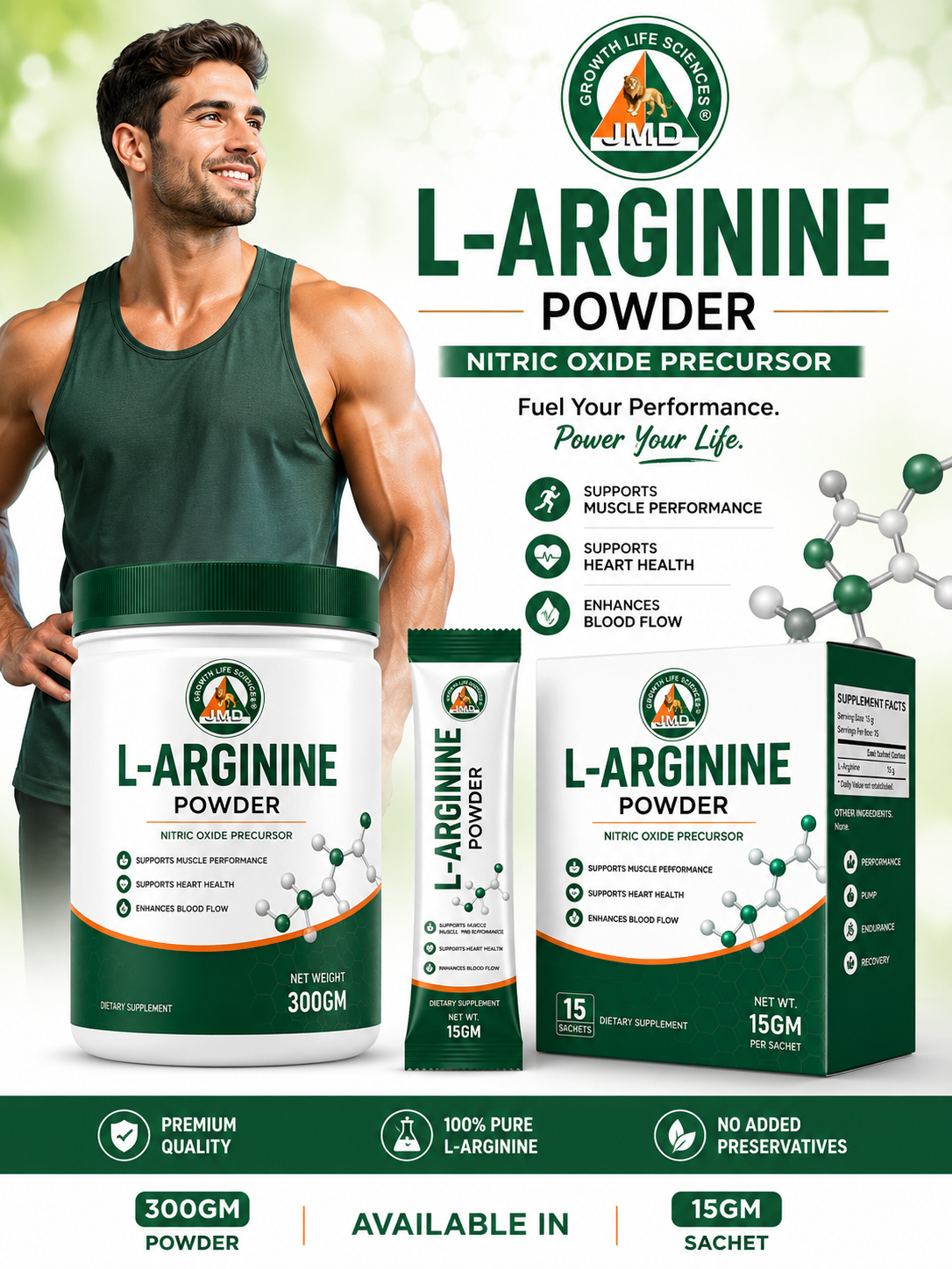 JMD Growth L-Arginine - Image 2