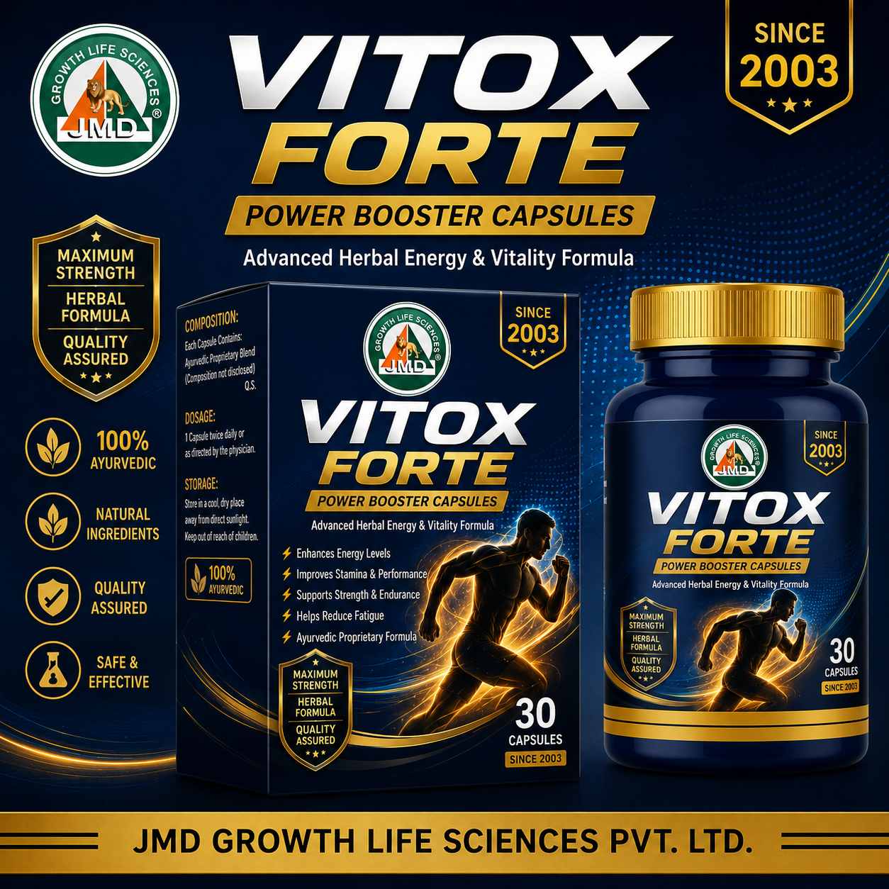 Vitox Forte Power Booster Capsule - Image 2