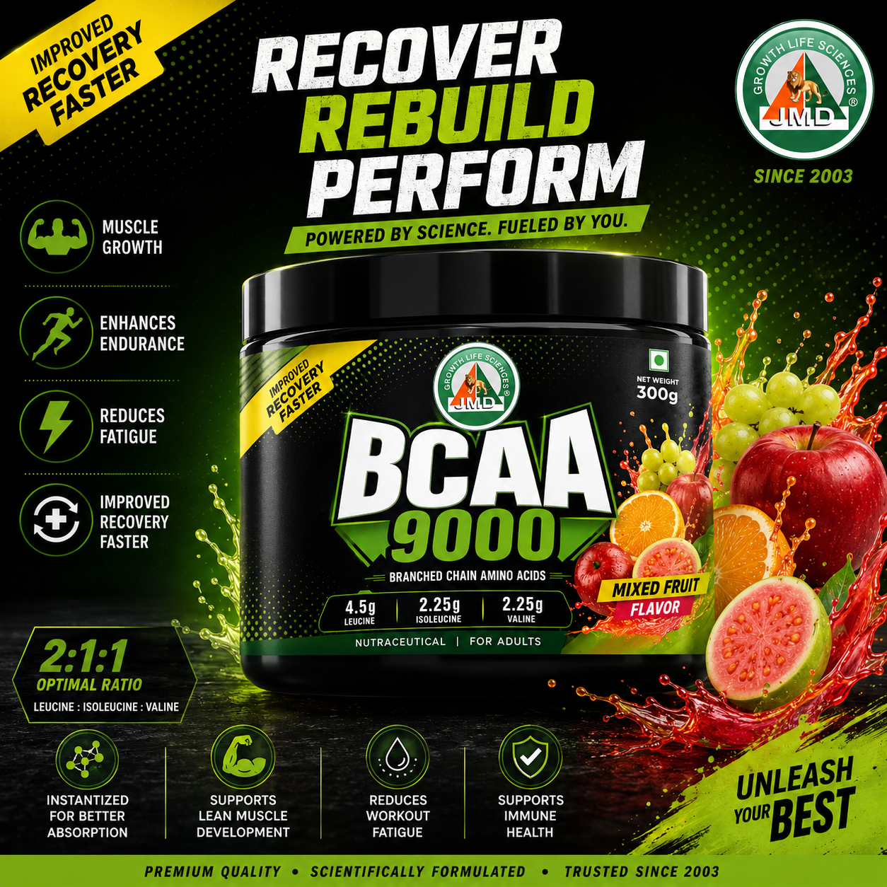 Boost Workout with High-Quality BCAA Supplements - Image 2