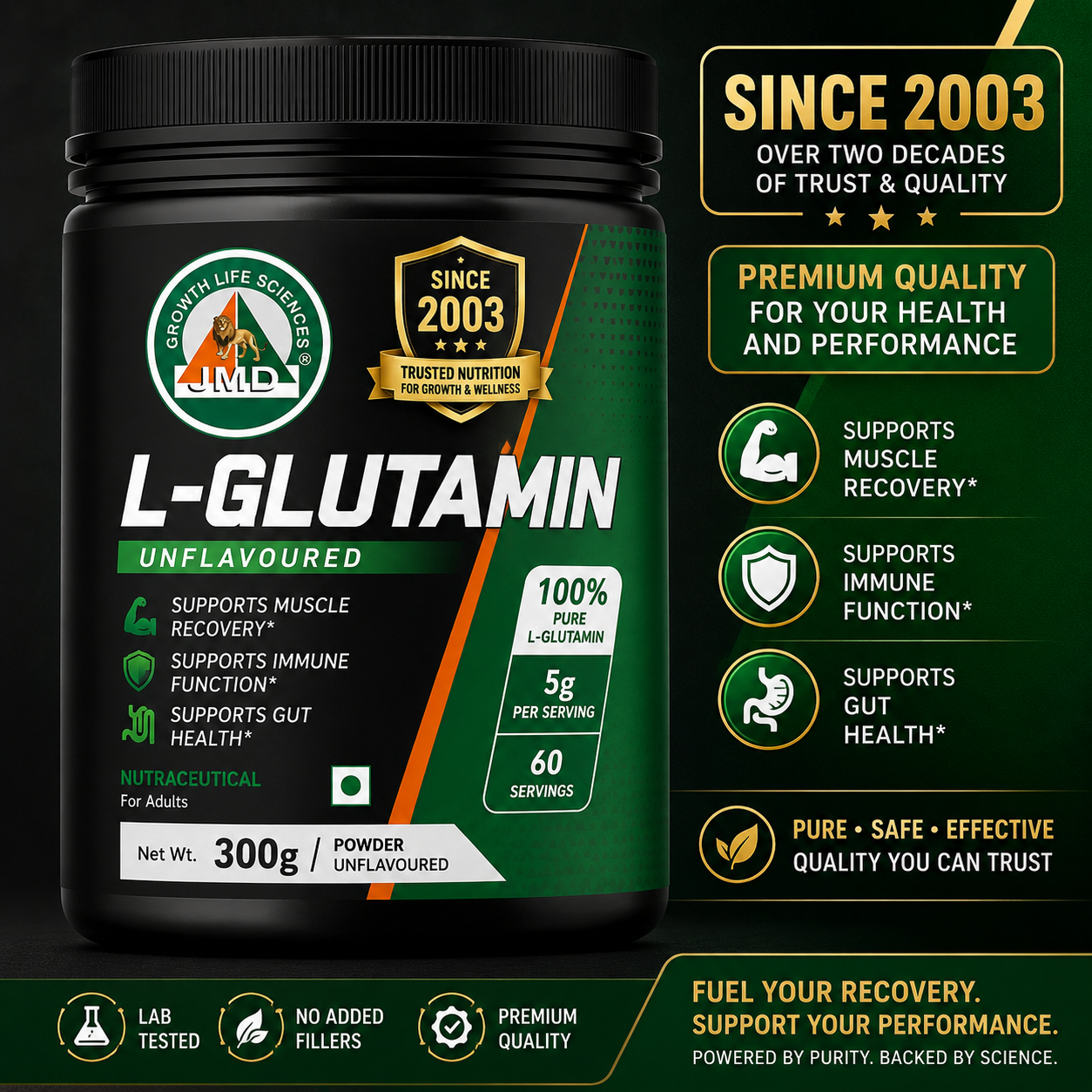 JMD Growth L-GLUTAMINE - Image 2