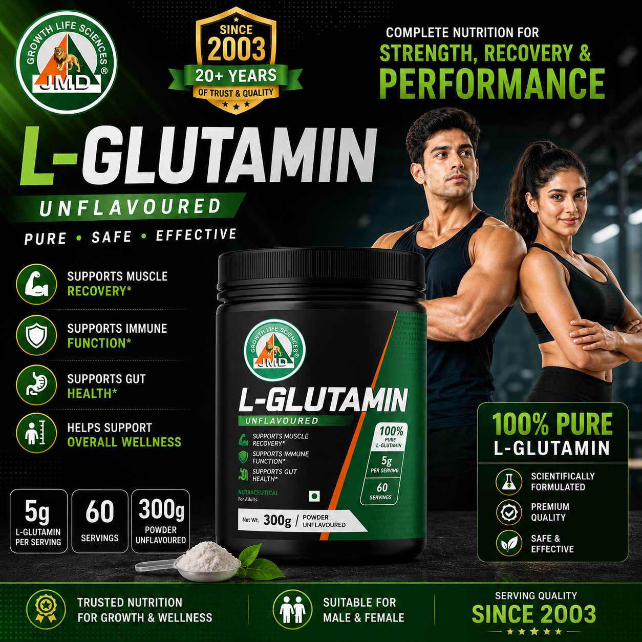 JMD Growth L-GLUTAMINE - Image 3
