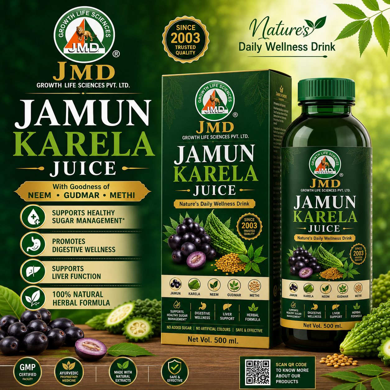 Jamun Karela Juice - Control Diabetes Naturally - Image 3