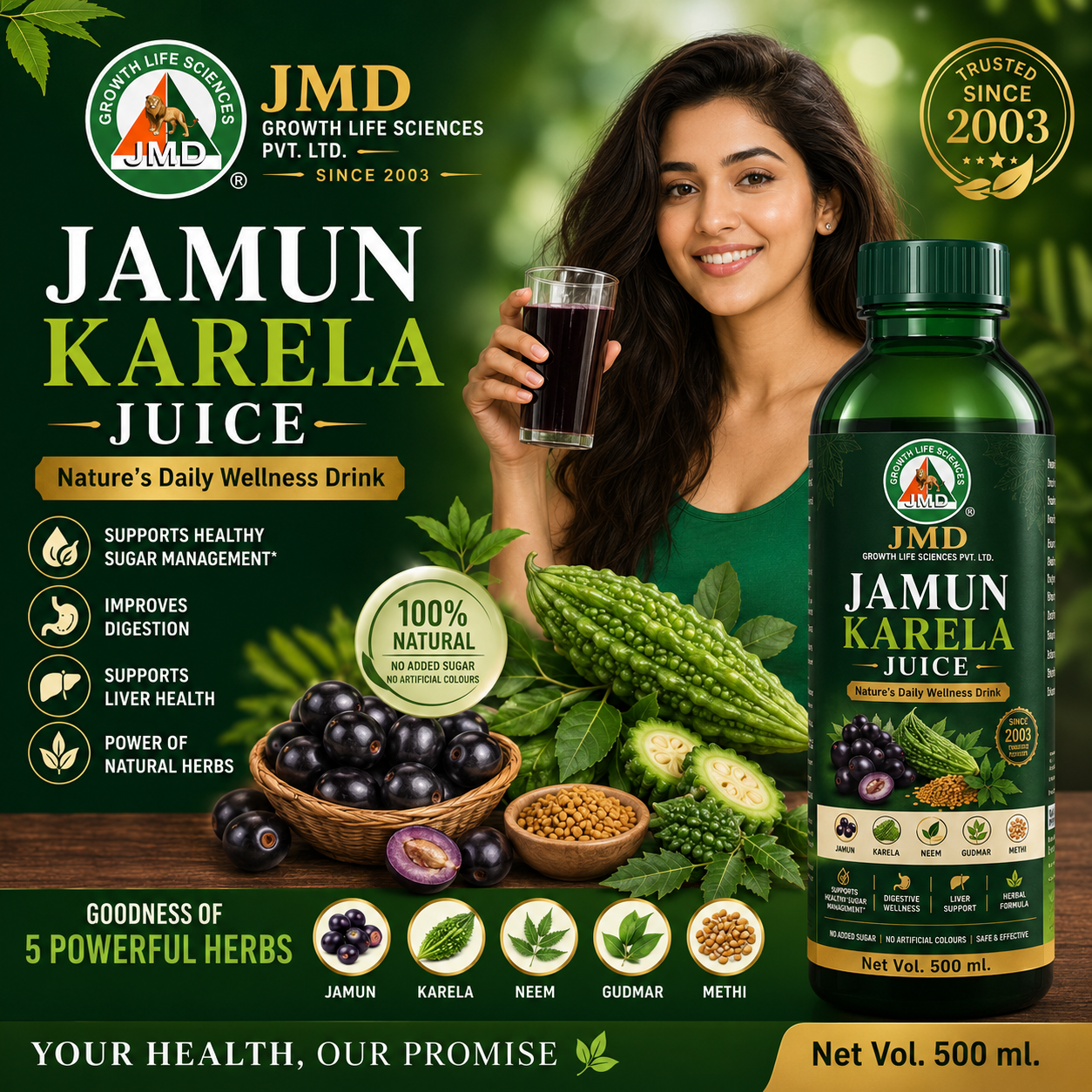 Jamun Karela Juice - Control Diabetes Naturally - Image 4