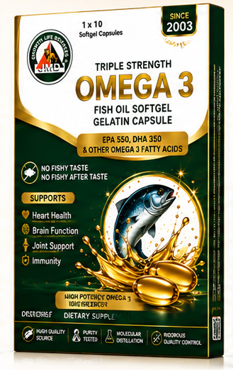 Triple Strength Omega 3 Fish Oil Softgel Capsule - Image 3