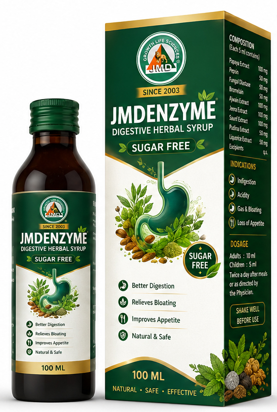 JMDEnzyme Herbal Digestive Syrup - Image 2