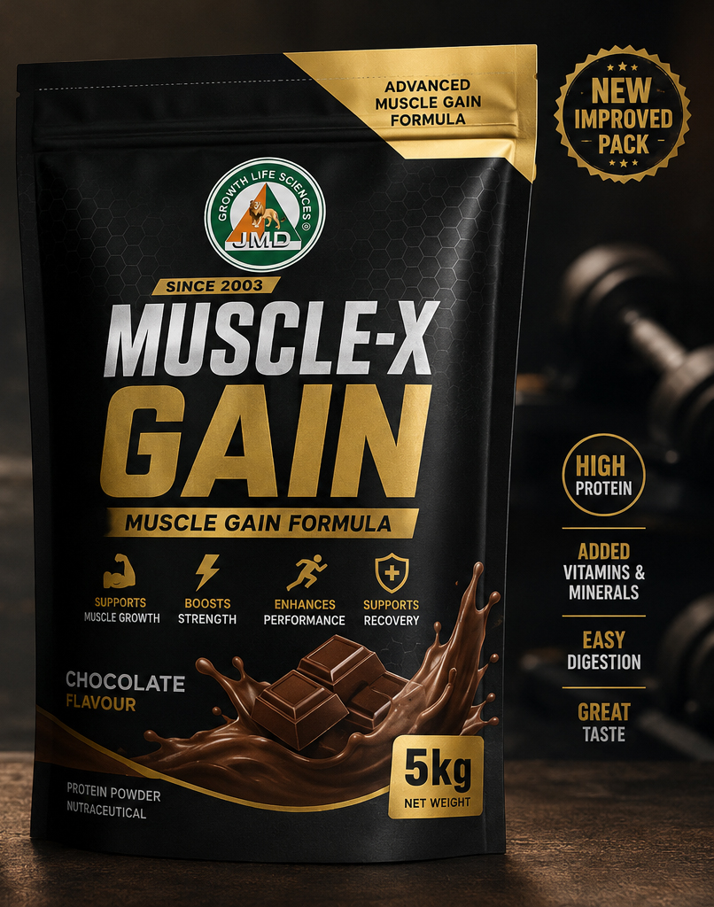 Maximize Muscle Growth with Muscles-X Gain Powder - The Ultimate Supplement for Strength and Size