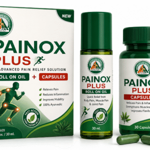 Painox Plus Pain Relief Capsules & Roll on Combo Pack