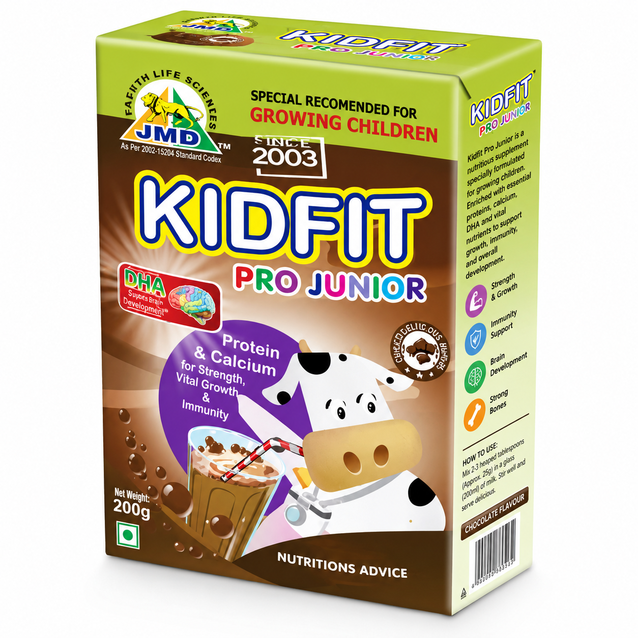 Kidfit Pro Junior Protein Powder - Image 2