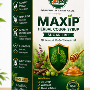 Maxip Cough Syrup Sugar Free