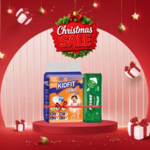 Kidfit Pro Junior Baby Diaper Free F-Tone Sanitary Pad XL 280mm worth Rs. 36/-