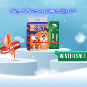 Kidfit Pro Junior Baby Diaper Free F-Tone Sanitary Pad XL 280mm worth Rs. 36/-